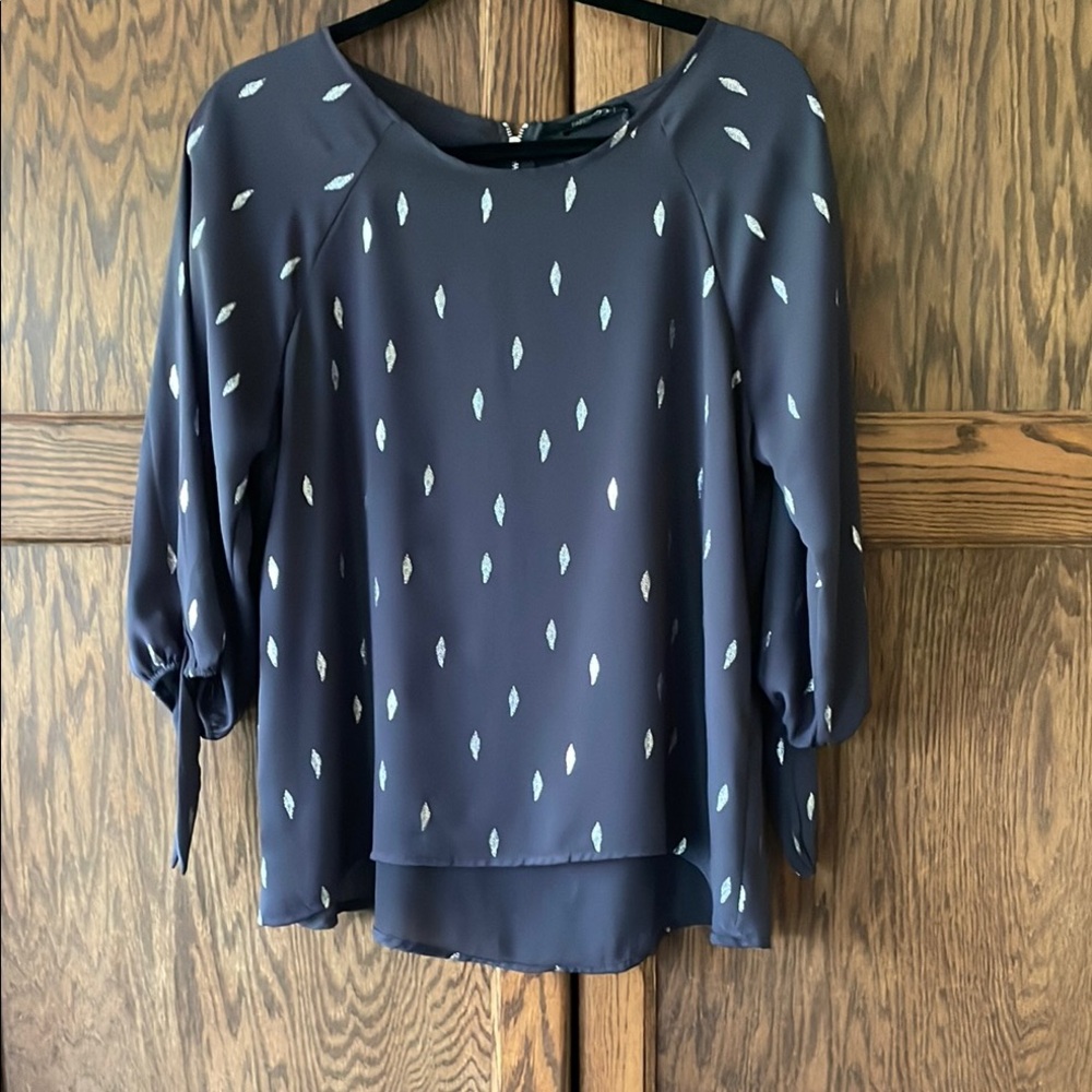 Papermoon Elegant Grey Women's Top -Stitch Fix